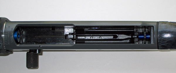 OR3GUN Parts in Blue (Trigger Group Removed)